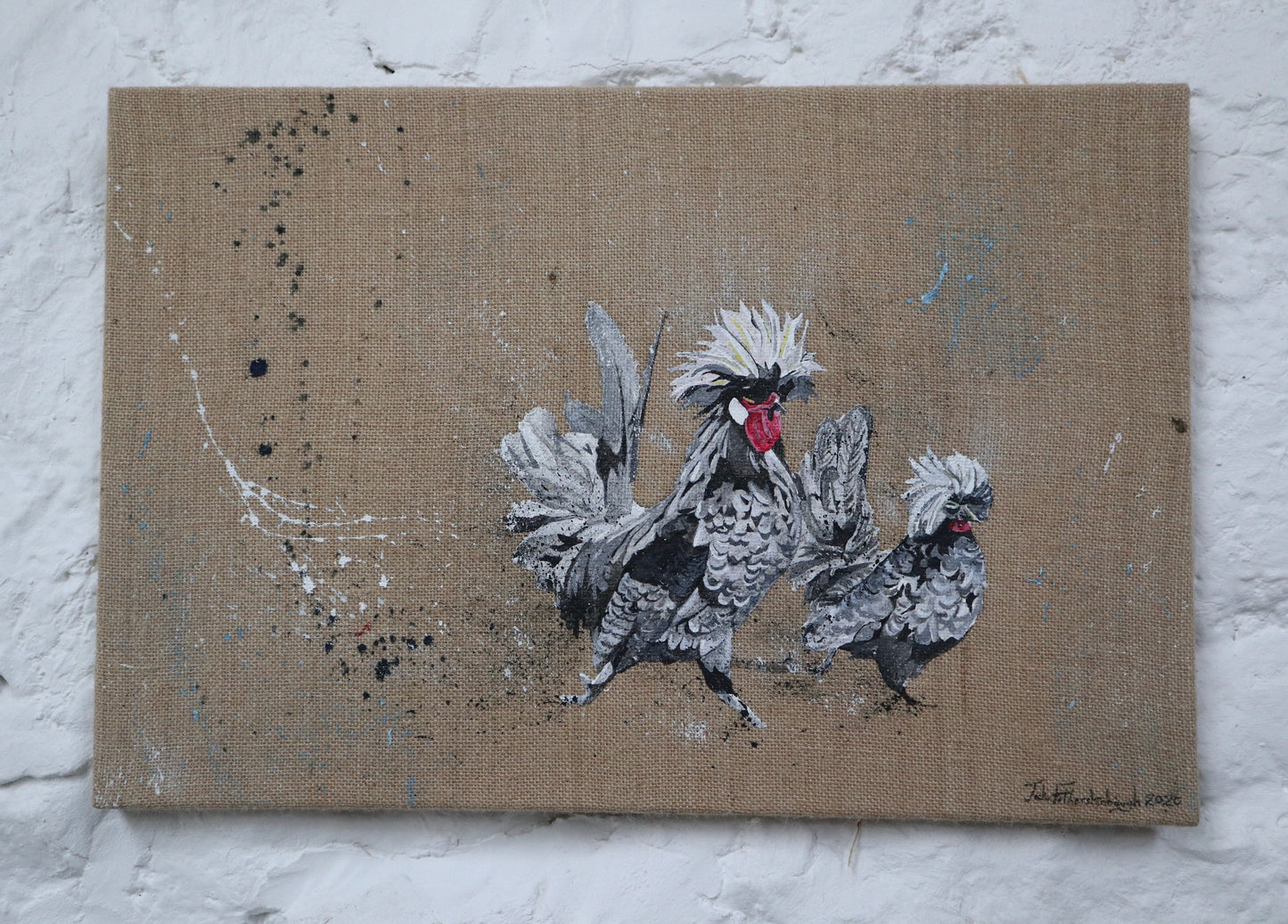 Polish Chickens - Original Artwork