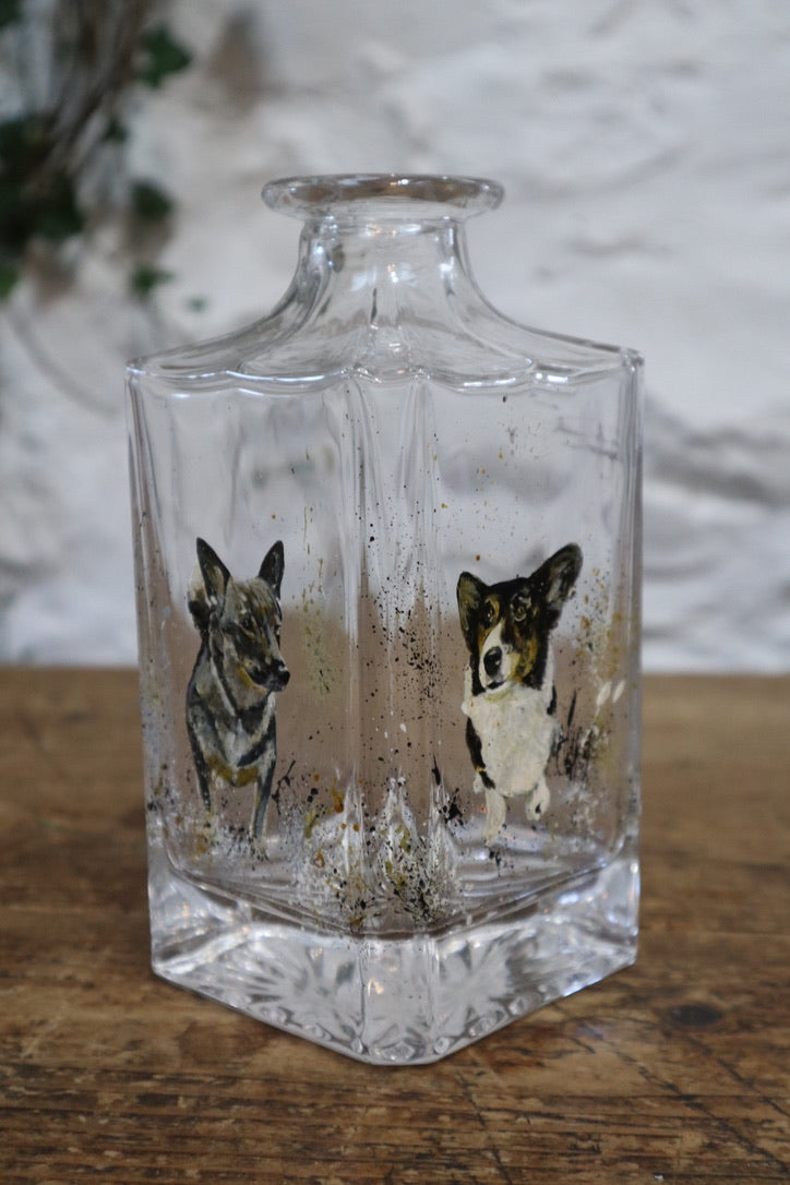 Pet PAWtraits Hand painted on Glassware