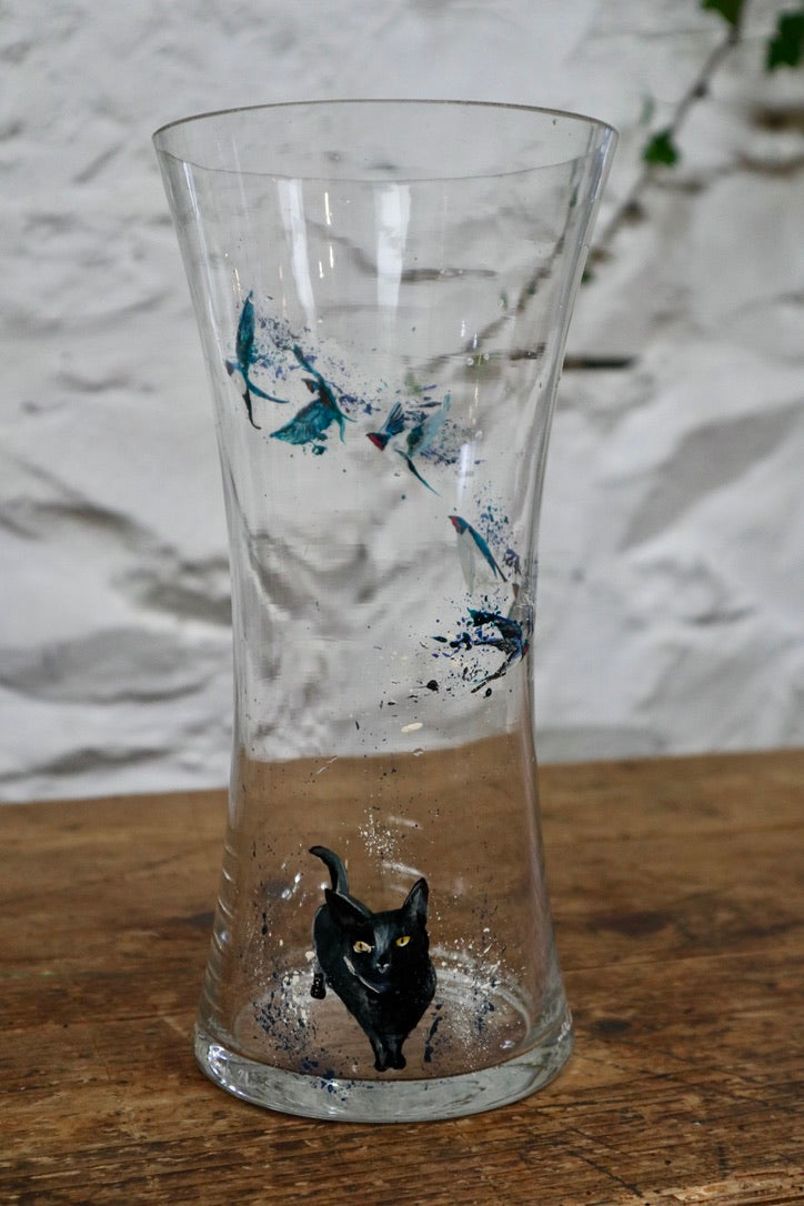Pet PAWtraits Hand painted on Glassware