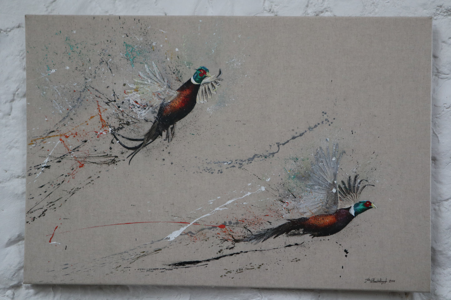 Pair of Pheasants - Original Artwork