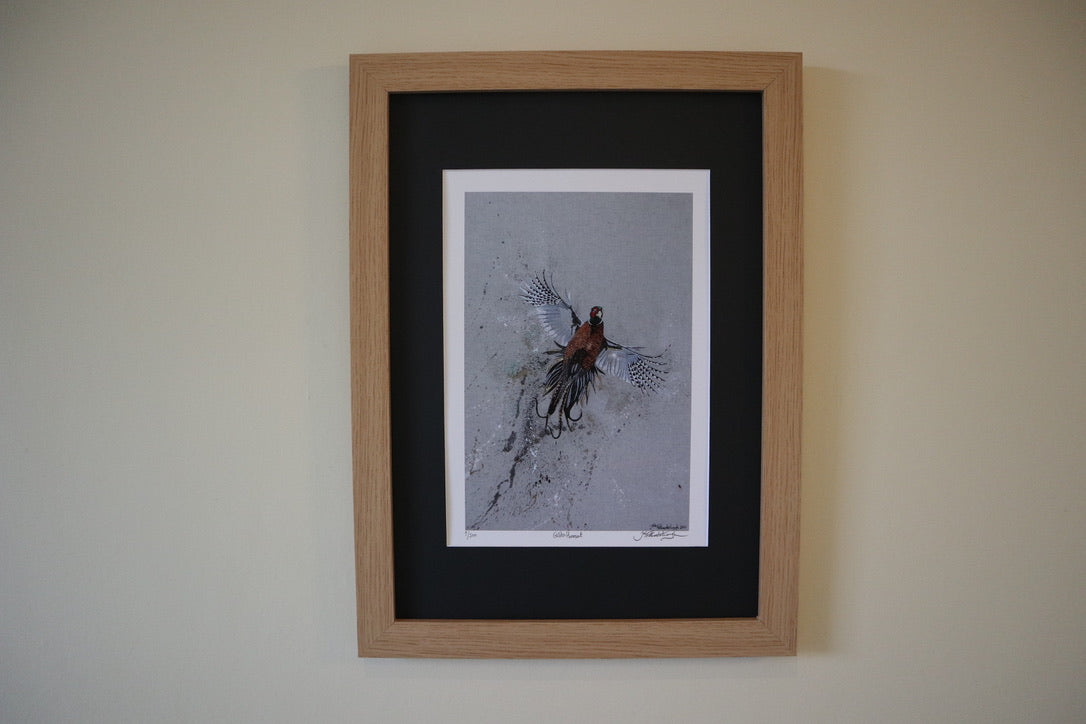 Framed Golden Pheasant
