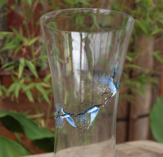 Study of Swallow Vase