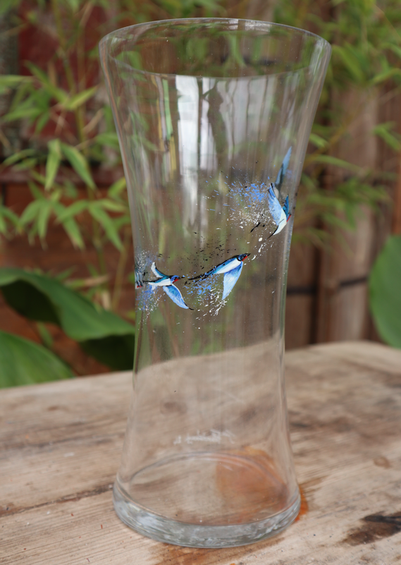 Study of Swallow Vase
