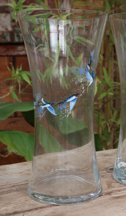 Study of Swallow Vase