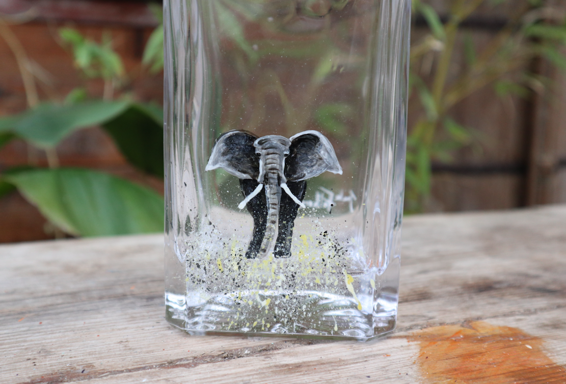 Lonely Elephant Decanter