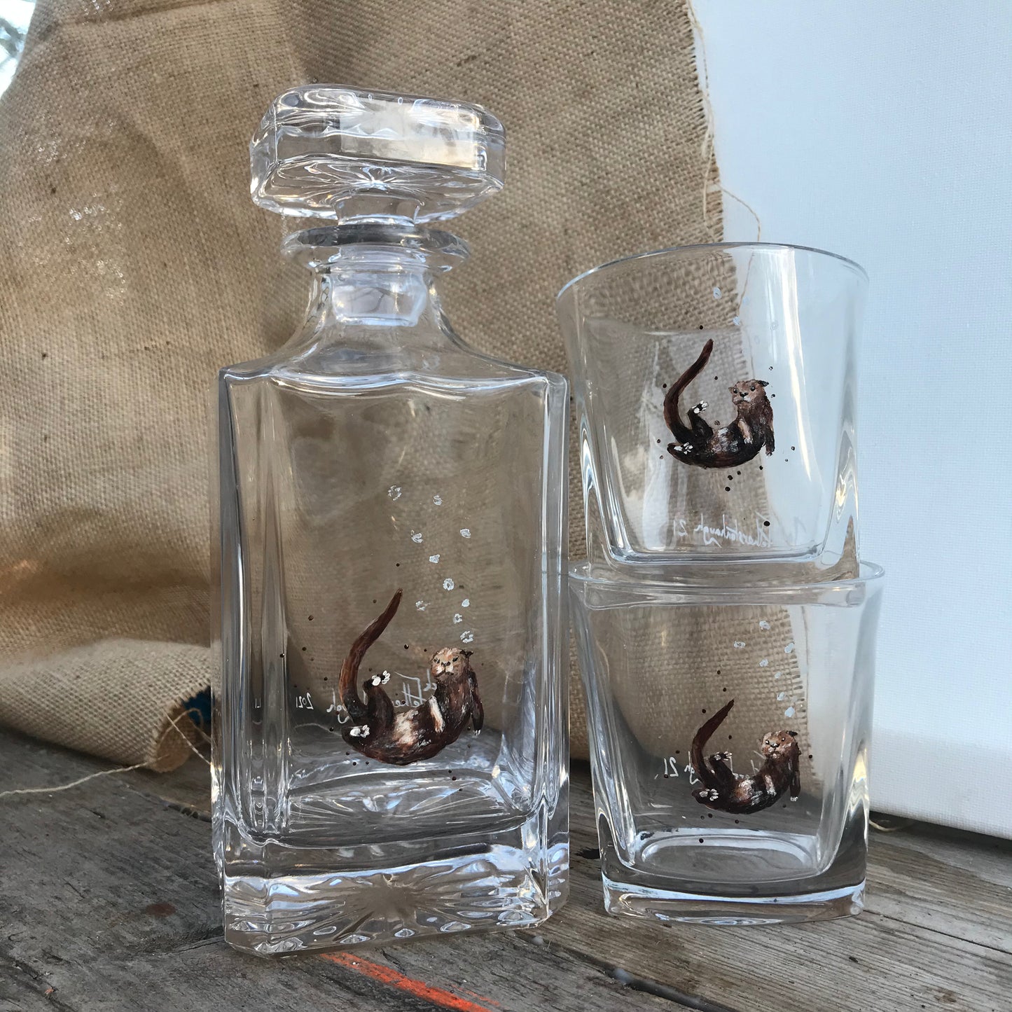 Custom Glass payment page