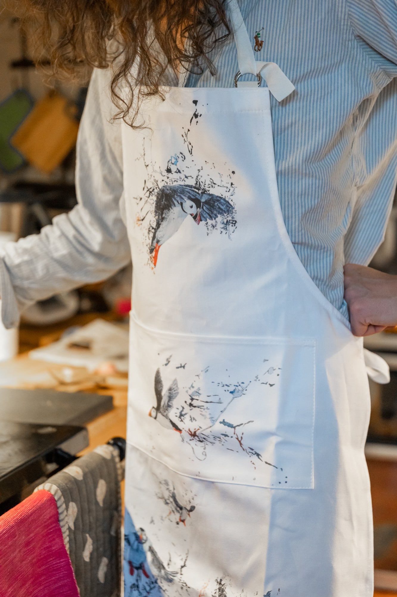 Aprons Puffin & Pheasant