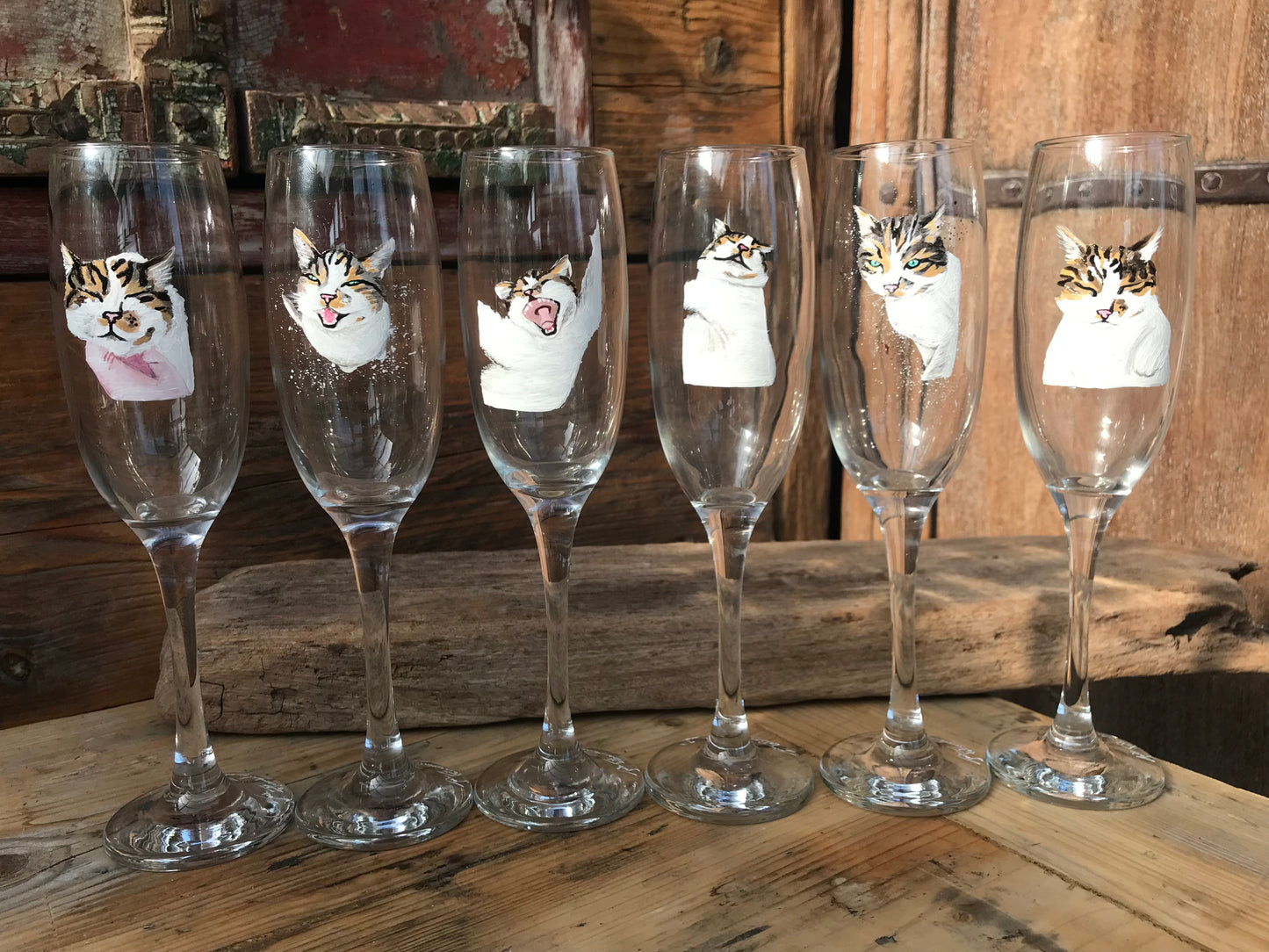 Pet PAWtraits Hand painted on Glassware