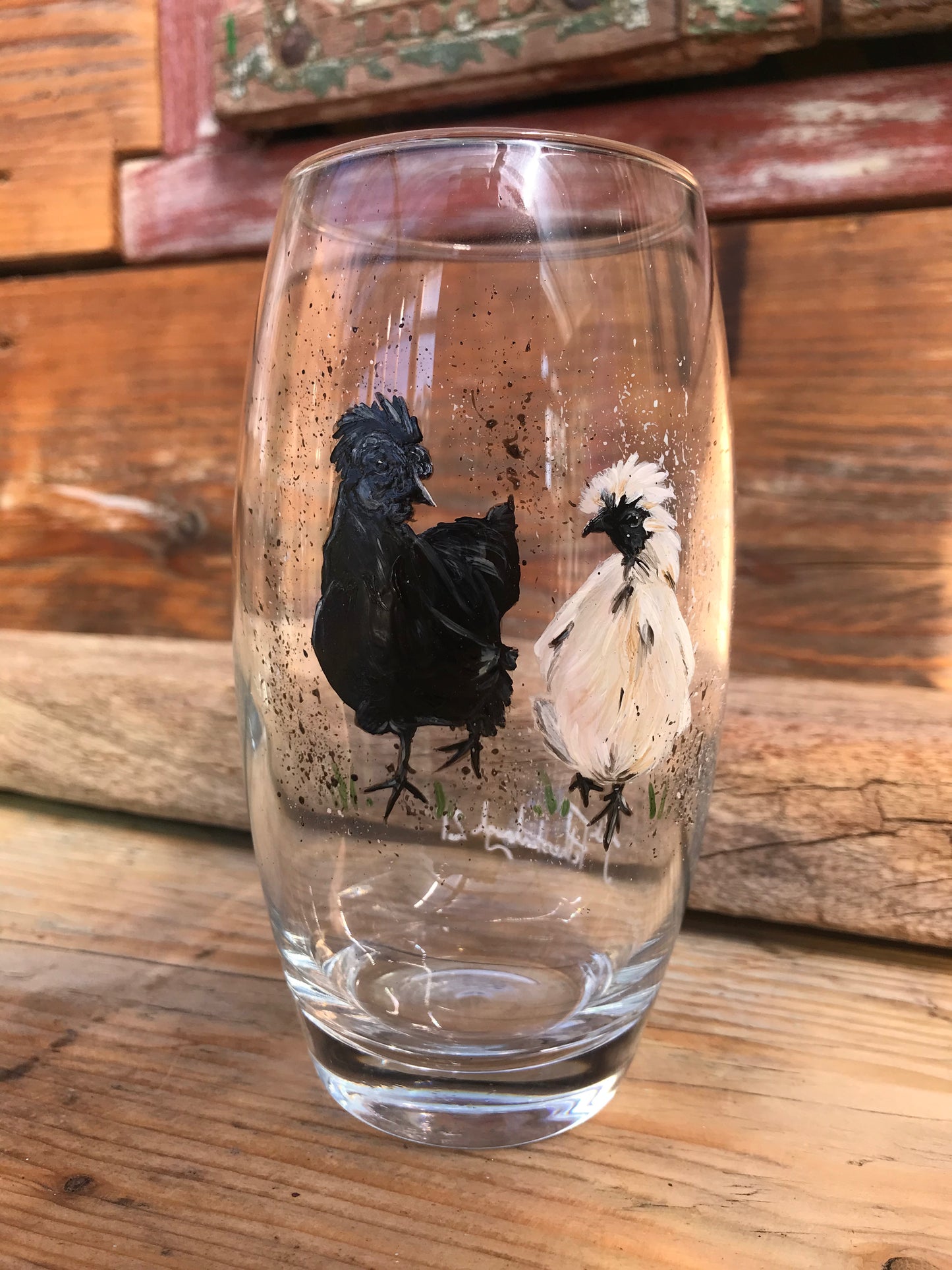 Pet PAWtraits Hand painted on Glassware