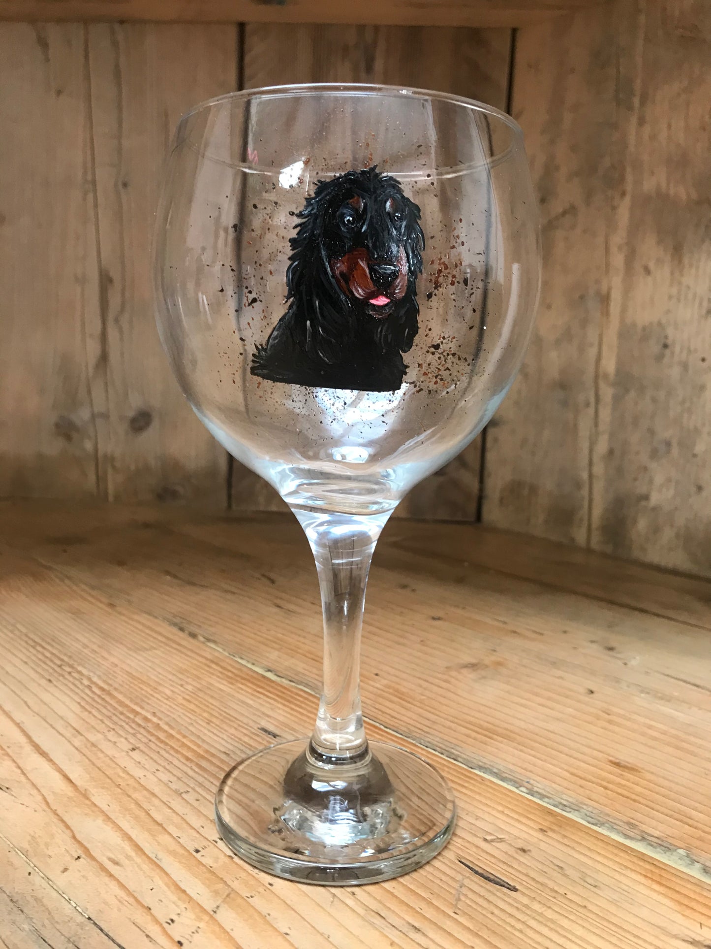 Pet PAWtraits Hand painted on Glassware