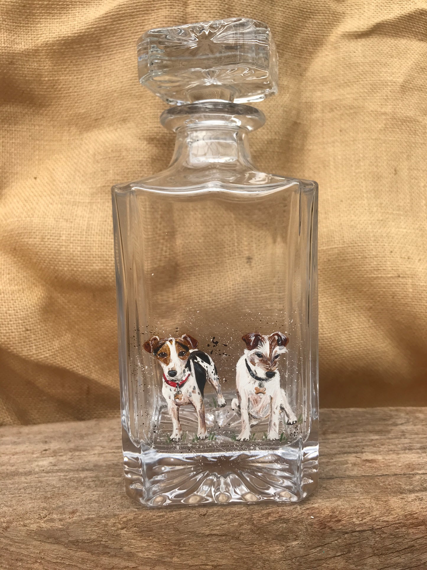 Pet PAWtraits Hand painted on Glassware