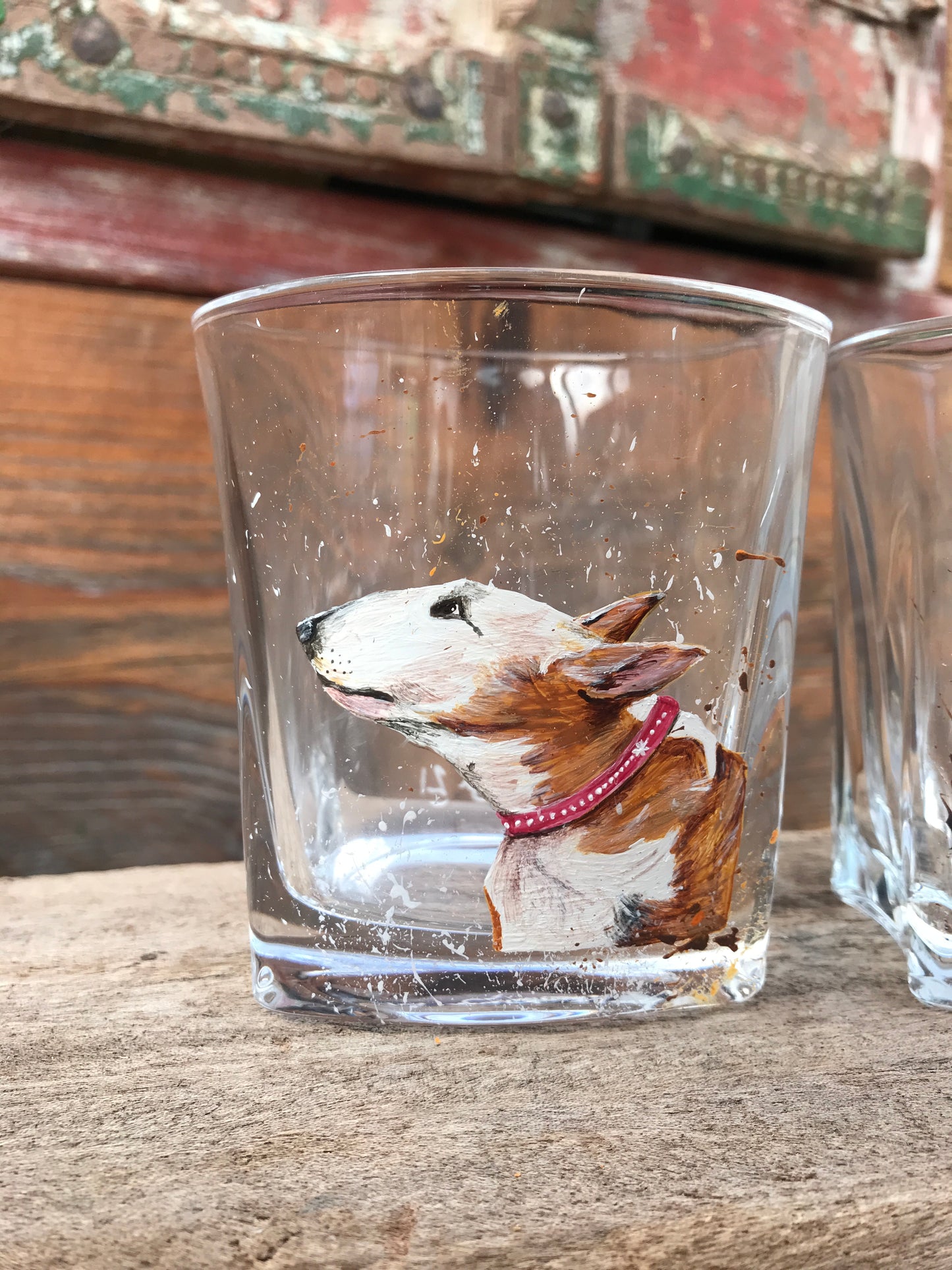 Pet PAWtraits Hand painted on Glassware