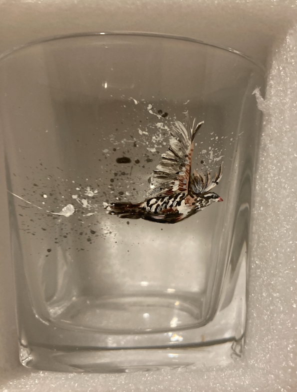 Partridge & Pheasant Shooter Decanter / Glasses