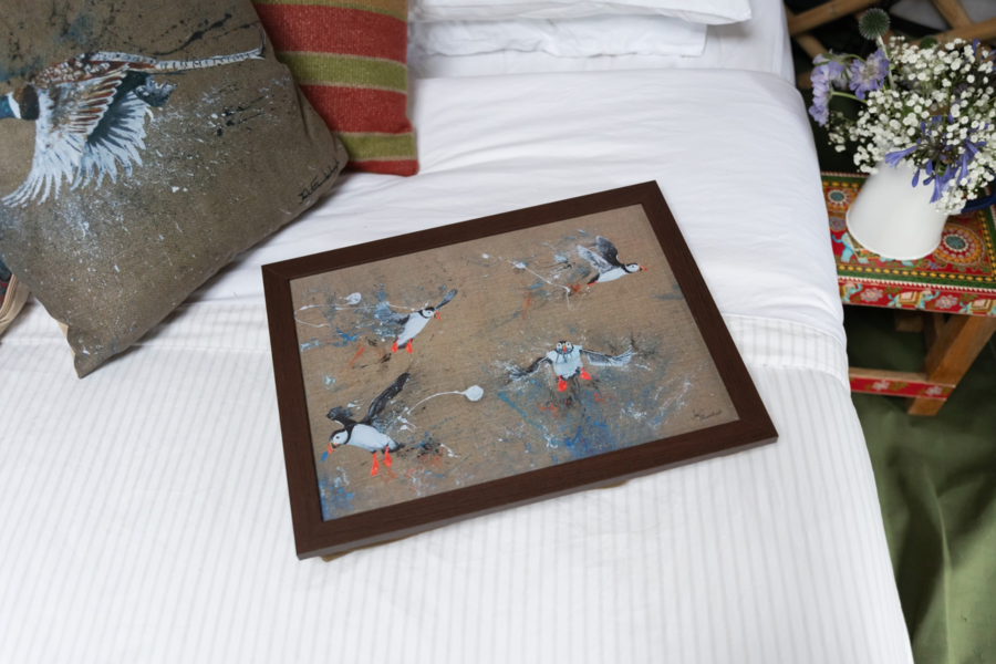 Cushioned Puffin Lap Tray