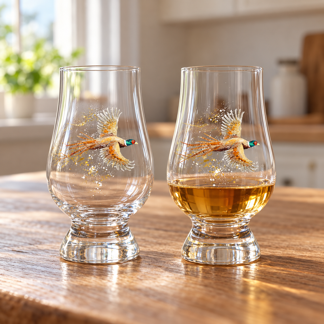 Pheasant Whisky Glasses: The Countryside Gift That Never Misses