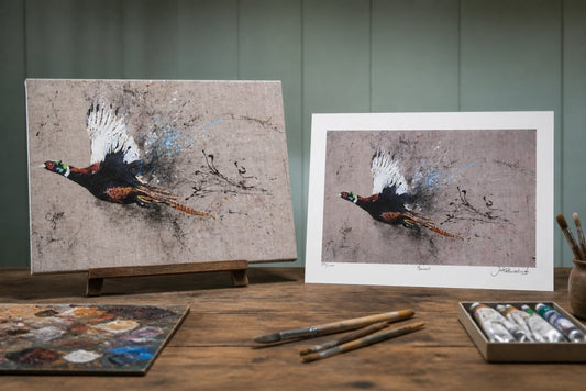 Hand-Painted Wildlife Art vs Prints: A Buyer's Guide