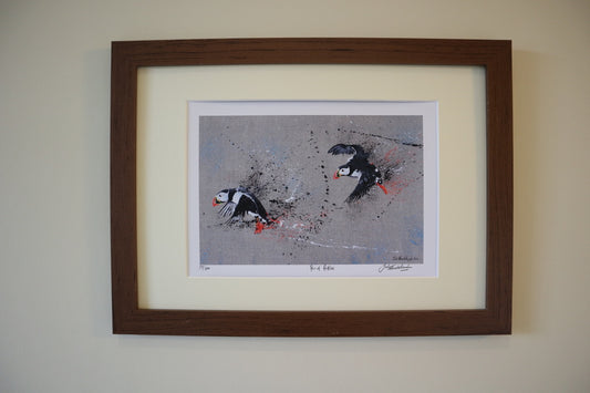 Pair of Puffins Art Prints