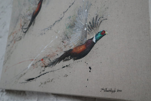 Pair of Pheasants - Original Artwork