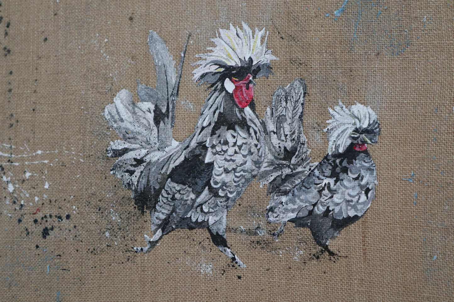 Polish Chickens - Original Artwork