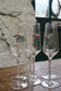 Parrot Champagne Flutes (Hand painted) by Jack Fetherstonhaugh – photo 8 of 10
