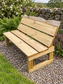 LAID BACK NO-NONSENSE BENCH by Made Wood Love – photo 3 of 5