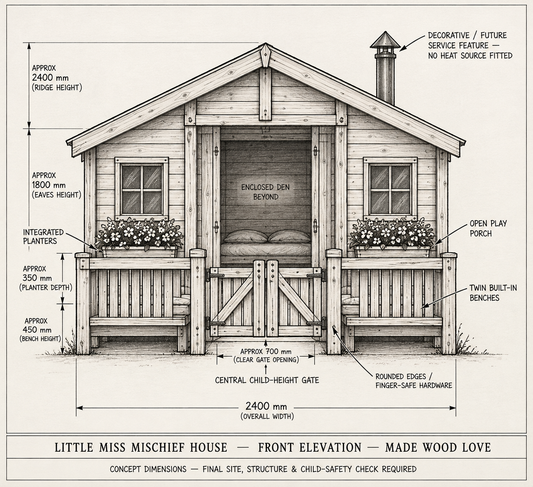 LITTLE MISS MISCHIEF HOUSE — FROM £4,750