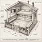 LITTLE MISS MISCHIEF HOUSE by Made Wood Love – photo 9 of 10