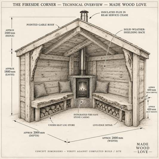 THE FIRESIDE CORNER — FROM £5,950