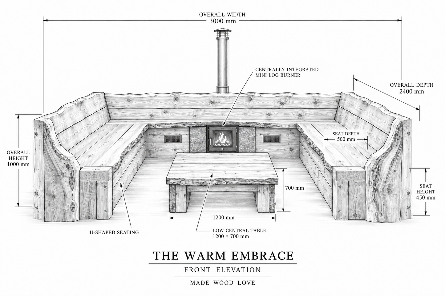 THE WARM EMBRACE — FROM £2,850