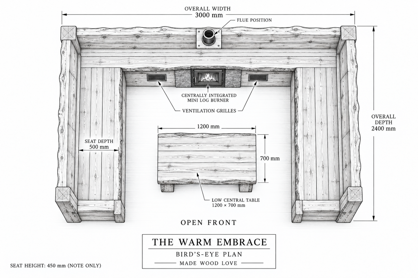 THE WARM EMBRACE — FROM £2,850