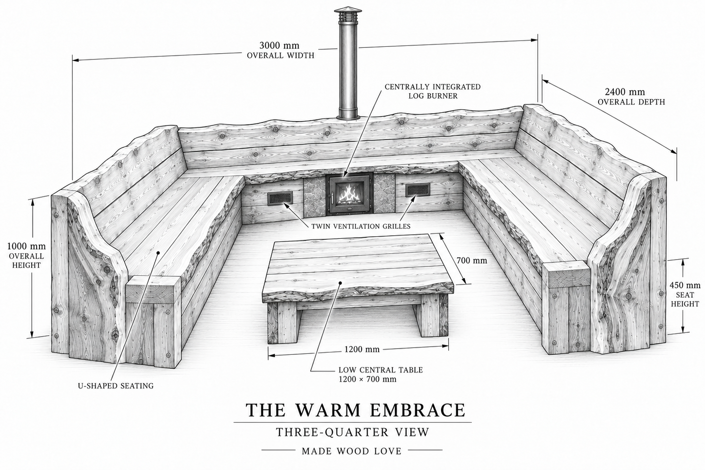 THE WARM EMBRACE — FROM £2,850