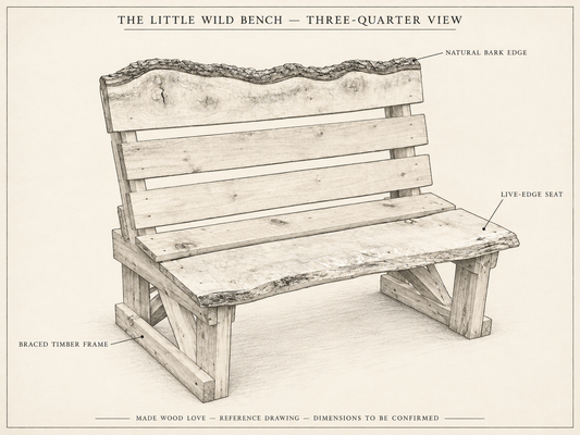 THE LITTLE WILD BENCH — £395