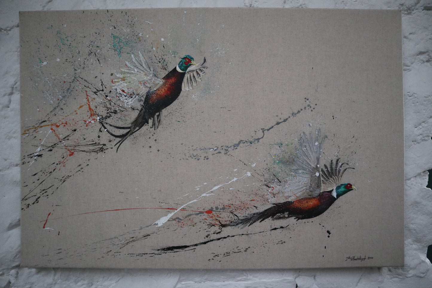 Pair of Pheasants - Original Artwork