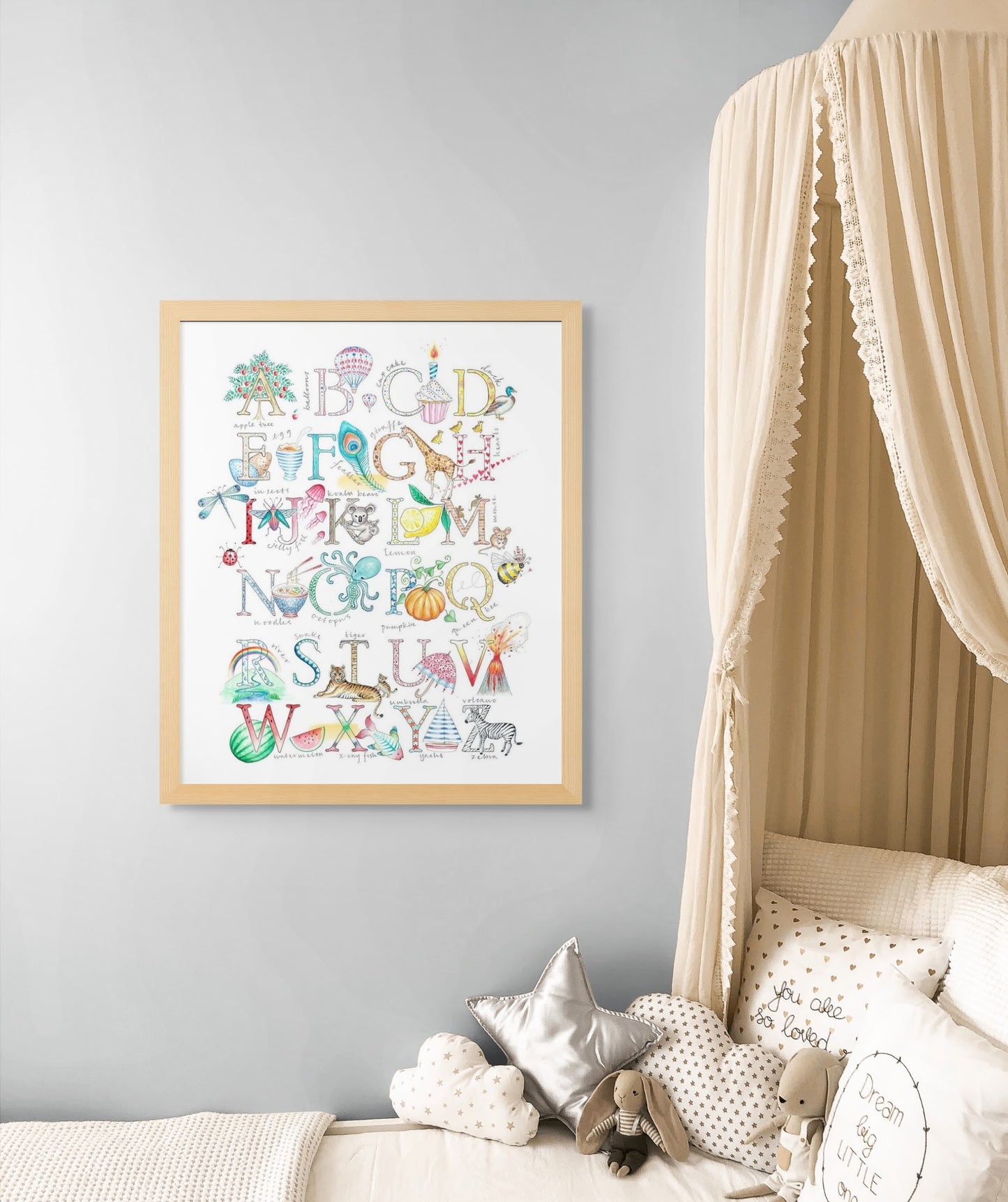 Illustrated Alphabet ABC