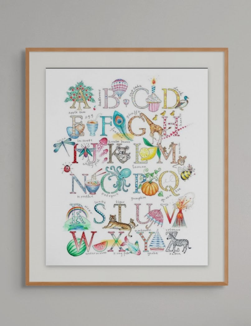 Illustrated Alphabet ABC