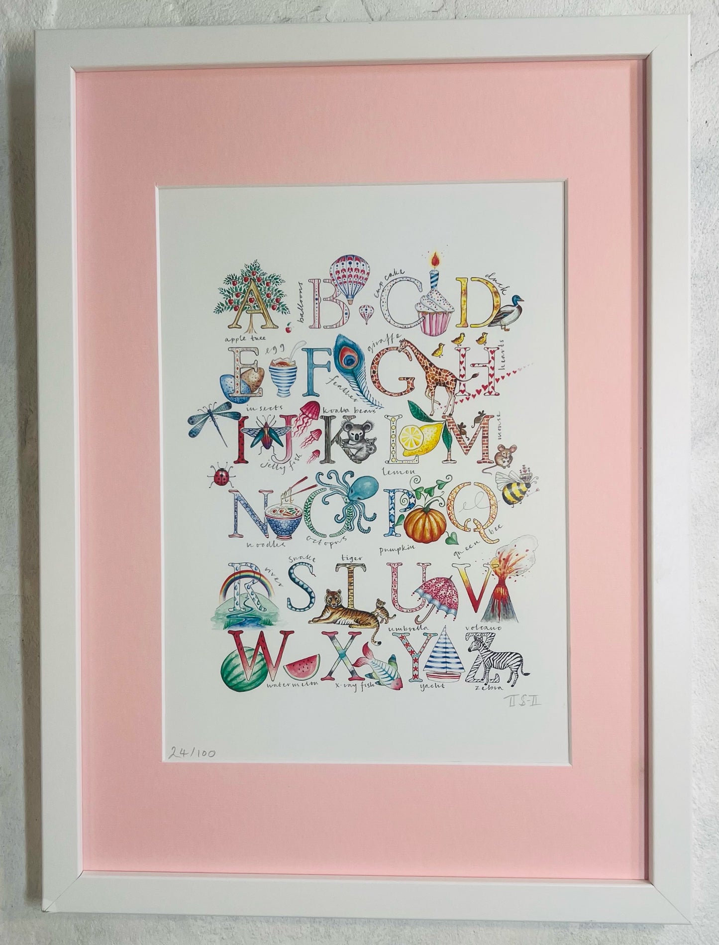 Illustrated Alphabet ABC