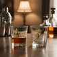 Pair of Woodcock Whisky Glasses by Jack Fetherstonhaugh – photo 4 of 4