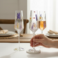 Hand-Painted Floral Champagne Glass – 280 ml by Jack Fetherstonhaugh – photo 1 of 6