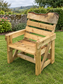 THE SINGLE LAID-BACK ARMCHAIR by Made Wood Love – photo 1 of 2