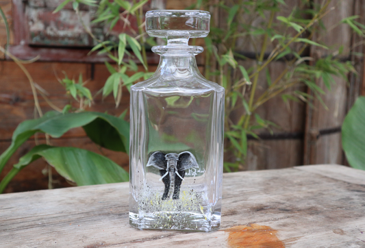 Lonely Elephant Decanter