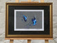 Framed Lilac Breasted Rollers by Jack Fetherstonhaugh – photo 1 of 2